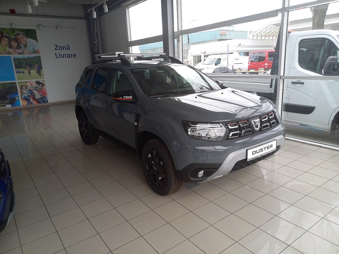 Dacia Duster 1.3 TCe 4x4 Prestige, framifrån